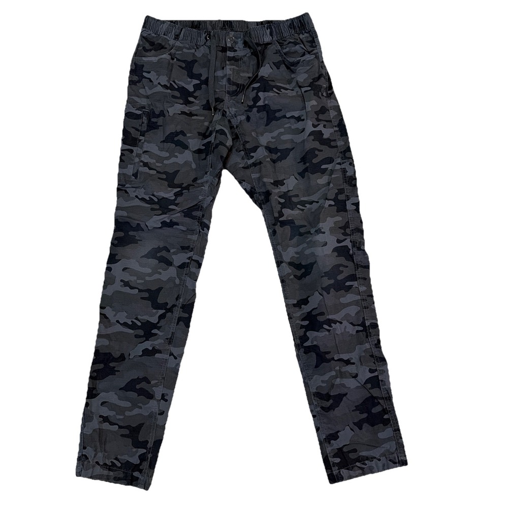BYLT Weekender Pants Mens XL (32-38x33) Camo Drawstring Stretch Casual